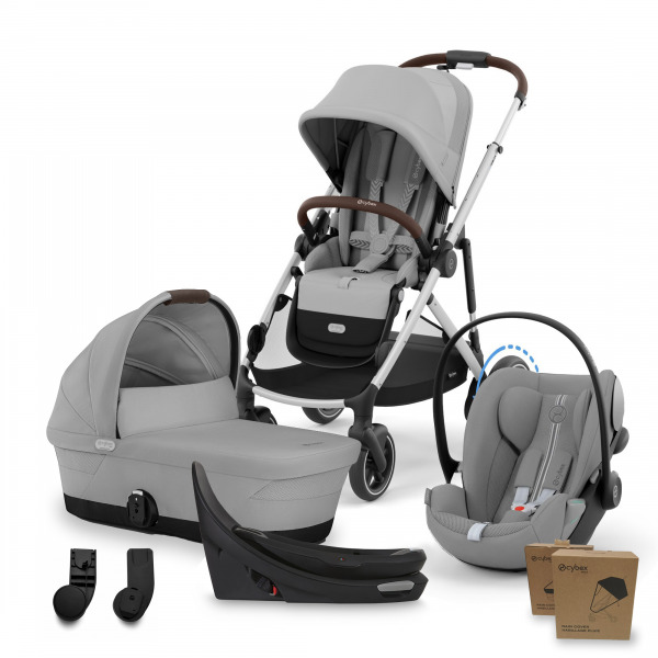 CYBEX Gold eGazelle 4in1 All Weather - Stone Grey